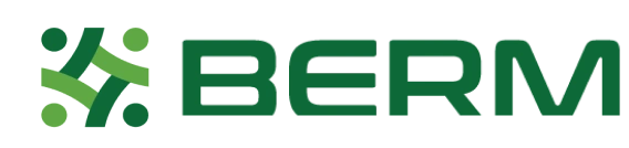 Logo verde BERM en png